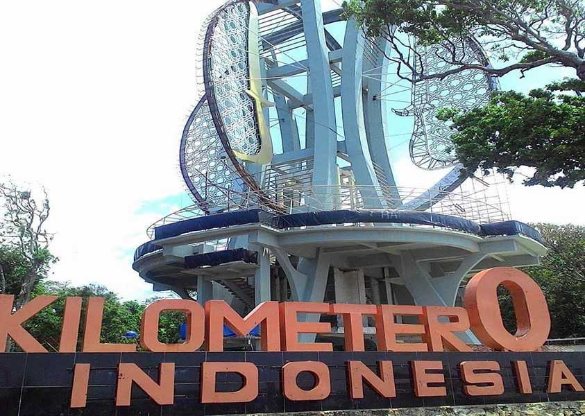 Tugu Nol Kilometer, Monumen di Ujung Barat Indonesia